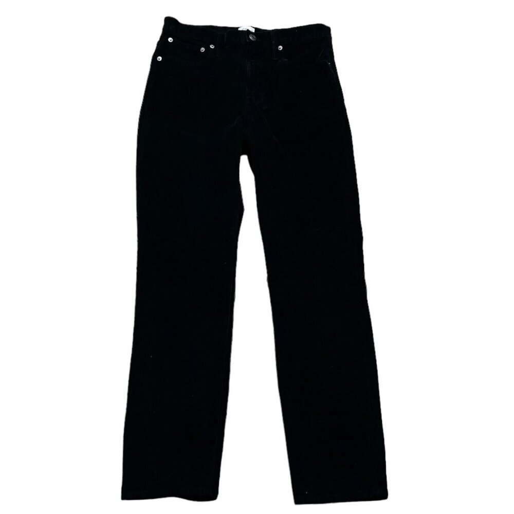 J. Crew Black Vintage Straight Leg Cords